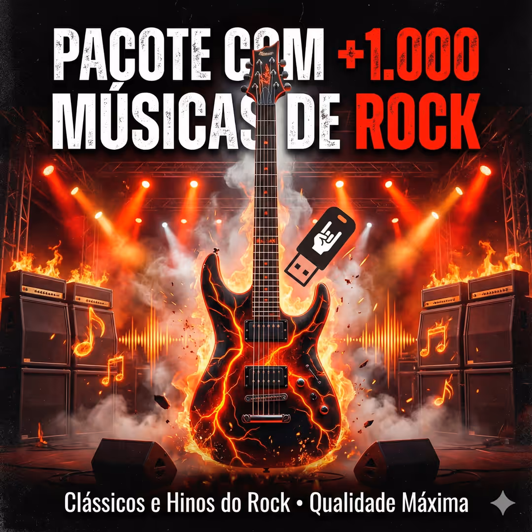 Pacote ROCK DAS ANTIGAS -