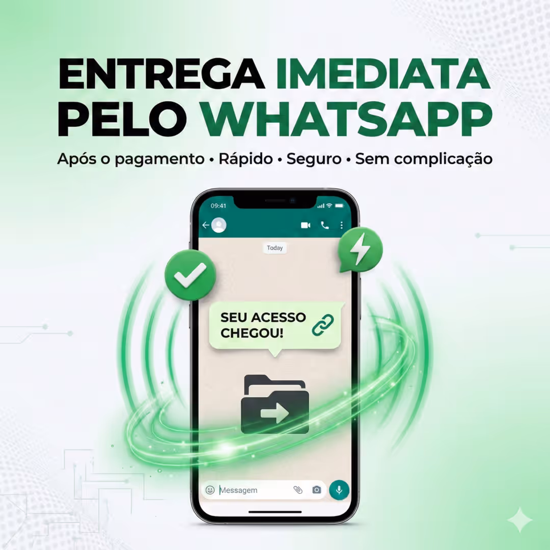 Entrega pelo Whatsapp