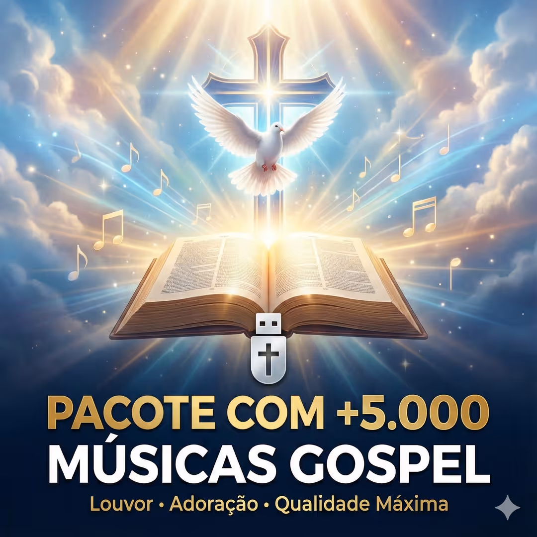 Pacote +5000 Músicas Gospel *